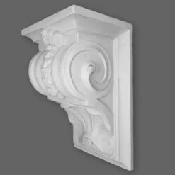 PROVISTON | Gipskonsole Saint John | Echter Gipsstuck | 220 X 335 Mm | Konsole Aus Gipsstuck