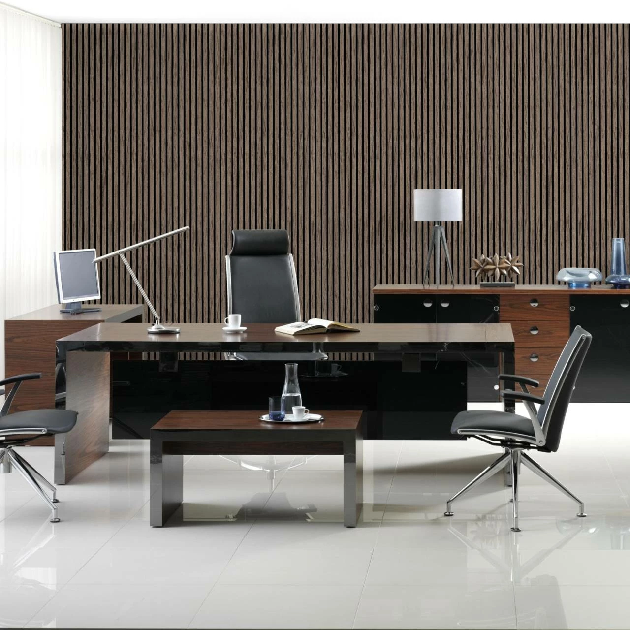 PROVISTON Akustik Wandpaneel 600 X 1200 Mm | Walnuss MDF Akustik 3D Paneele 7 PROVISTON Akustik Wandpaneel 600 X 1200 Mm | Walnuss MDF Akustik 3D Paneele – Bild 5