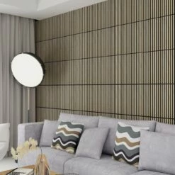 PROVISTON Akustik Wandpaneel 400 X 400 Mm | Eiche Hell MDF Akustik 3D Paneele -Profistuck Verkäufe JM1114 BDT B288 4040 1280x1280