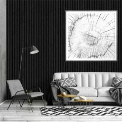 PROVISTON Akustik Wandpaneel 400 X 400 Mm | Eiche Dunkel MDF Akustik 3D Paneele -Profistuck Verkäufe JM1114 BDT B315 Lifestyle 1280x1280 1