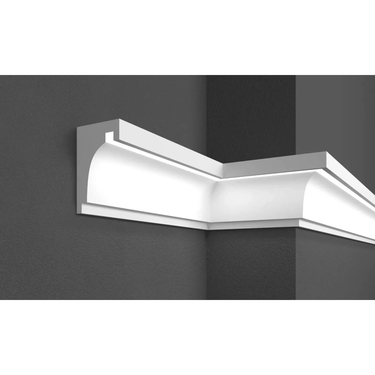 Elite Decor | Fassadenprofil "KC301" | Fassadenstuck Mit LED | 120 X 190 X 2000 Mm | Unbeschichtet 5 Elite Decor | Fassadenprofil "KC301" | Fassadenstuck Mit LED | 120 X 190 X 2000 Mm | Unbeschichtet – Bild 3