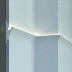 Elite Decor | Innenwinkel "KD402" | XPS | 150 X 55 X 200 Mm | Weiß | Stuckleisten Winkel -Profistuck Verkäufe KD402 3 1280x1280