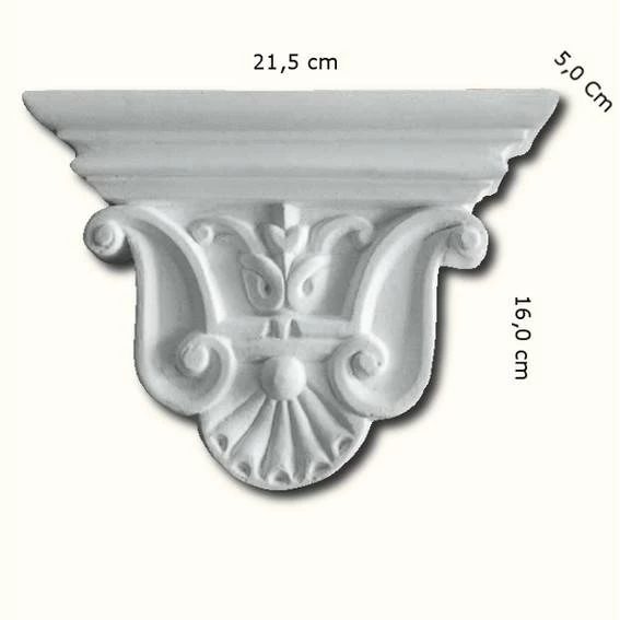 PROVISTON | Gipskonsole Vancouver | Echter Gipsstuck | 218 X 160 Mm | Konsole Aus Gipsstuck 6 PROVISTON | Gipskonsole Vancouver | Echter Gipsstuck | 218 X 160 Mm | Konsole Aus Gipsstuck – Bild 4