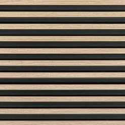 Mardom | Akustik 3D Wandpaneel "0046" | H: 2700 Mm X B: 120 Mm | Eiche Hell | Modern -Profistuck Verkäufe L0102 2 1280x1280