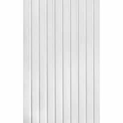 Mardom Medio Wandpaneel L0201T Polyforce 121 X 12 X 2000 Mm Weiß Akustikpaneel überstreichbar