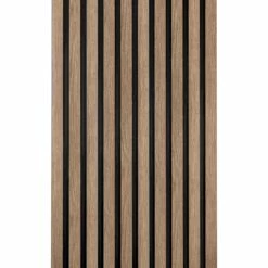 Mardom Medio Wandpaneel L0203T Polyforce 121 X 12 X 2000 Mm Eiche Grau Akustikpaneel