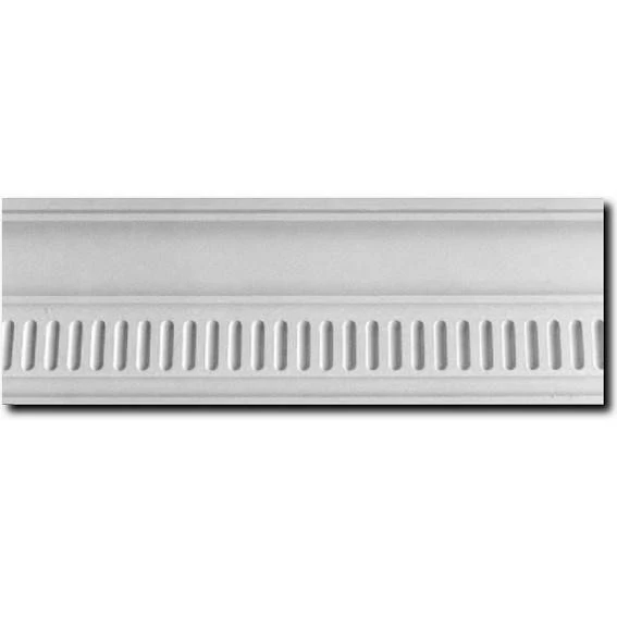 PROVISTON | Gipsleiste Braunschweig | Echter Gipsstuck | 65 X 125 X 1190 Mm | Stuckleisten Aus Gips 4 PROVISTON | Gipsleiste Braunschweig | Echter Gipsstuck | 65 X 125 X 1190 Mm | Stuckleisten Aus Gips – Bild 2