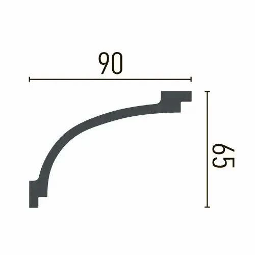 Elite Decor | Außenwinkel "P893" | Polyurethan | 65 X 90 X 200 Mm | Weiß | Stuckleisten Winkel 7 Elite Decor | Außenwinkel "P893" | Polyurethan | 65 X 90 X 200 Mm | Weiß | Stuckleisten Winkel – Bild 5