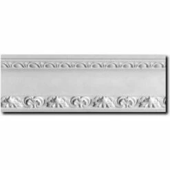 PROVISTON | Gipsleiste Krefeld | Echter Gipsstuck | 130 X 75 X 1170 Mm | Stuckleisten Aus Gips