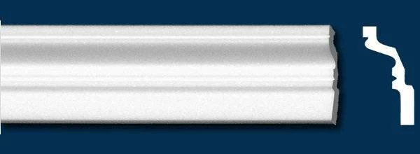 Wiesemann | Stuckleiste Glasgow 30 | Polystyrol | 45 X 87 X 2000 Mm | Deckenleiste | Weiß 9 Wiesemann | Stuckleiste Glasgow 30 | Polystyrol | 45 X 87 X 2000 Mm | Deckenleiste | Weiß – Bild 7