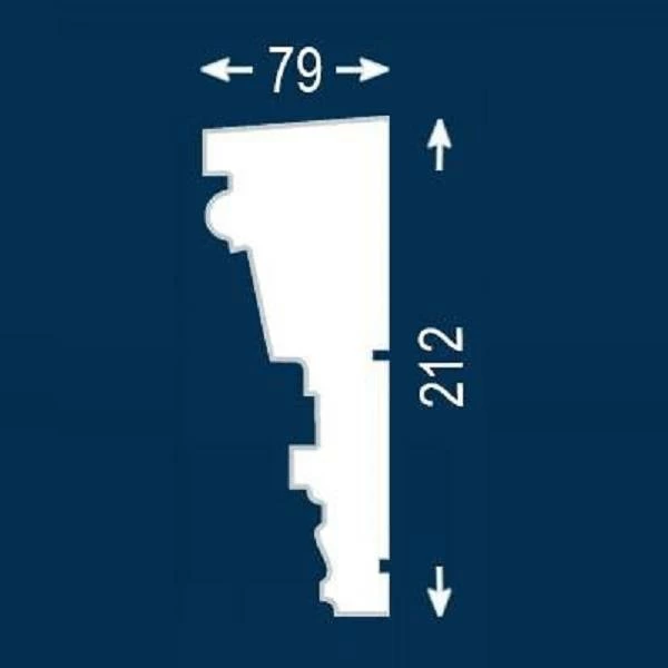 Wiesemann | Fassadenprofil "FP59-b" | Fassadenstuck | 79 X 212 X 2000 Mm | Außenstuck | Beschichtet 4 Wiesemann | Fassadenprofil "FP59-b" | Fassadenstuck | 79 X 212 X 2000 Mm | Außenstuck | Beschichtet – Bild 2