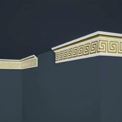 Marbet Stuckleiste "B-21" GOLD Styropor Deckenleiste 28 X 73 X 2000 Mm Polystyrol Leiste -Profistuck Verkäufe MARBET B21G 3 1280x1280