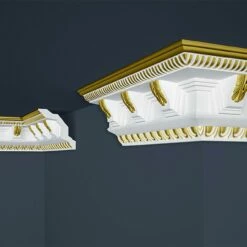 Marbet | Stuckleiste "B-22" GOLD | Styropor Deckenleiste | 96 X 98 X 2000 Mm | Polystyrol Leiste 14 Marbet | Stuckleiste "B-22" GOLD | Styropor Deckenleiste | 96 X 98 X 2000 Mm | Polystyrol Leiste -Profistuck Verkäufe MARBET B22G 3 1280x1280