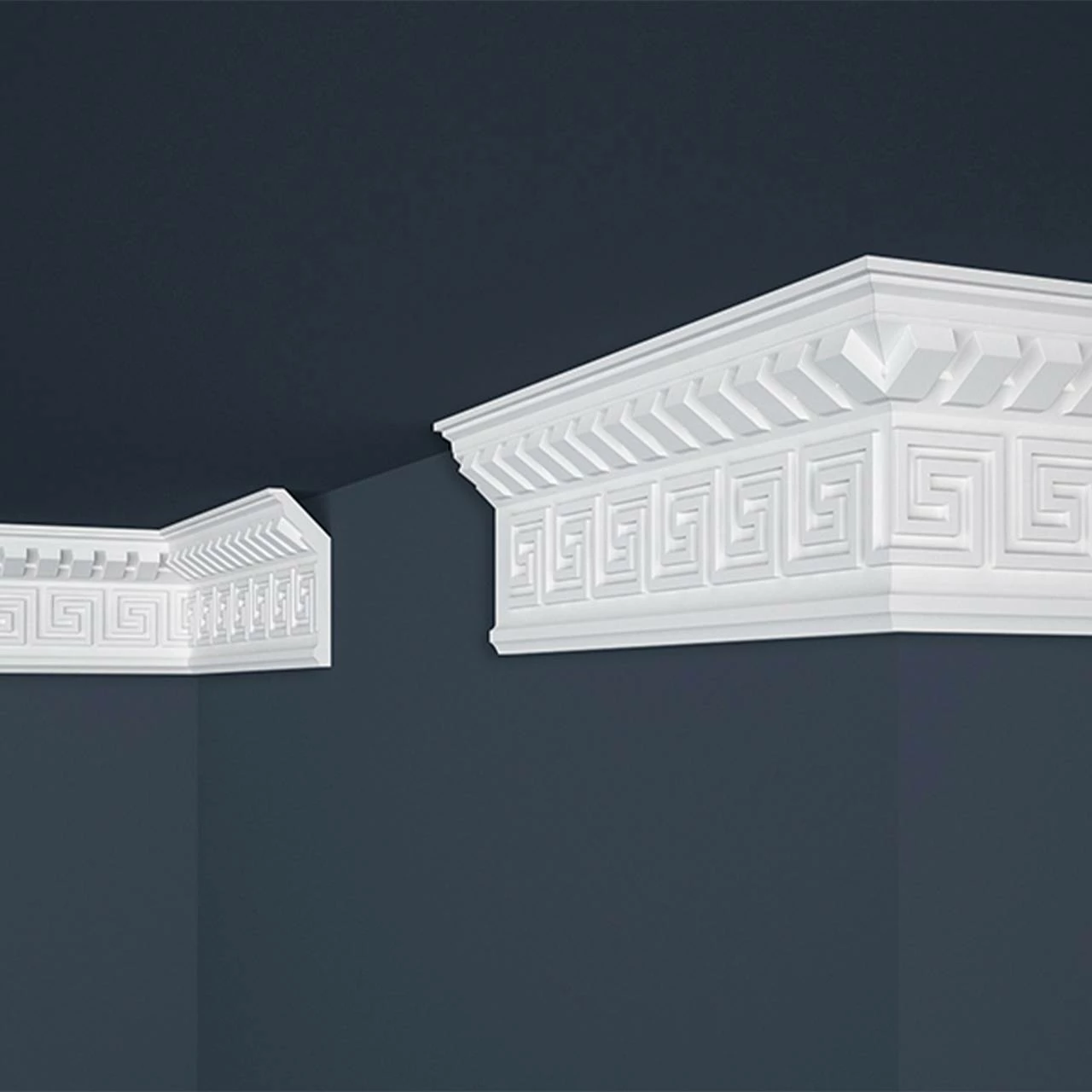 Marbet | Stuckleiste "B-25" | Styropor Deckenleiste | 37 X 100 X 2000 Mm | Polystyrol Leiste | Weiß 7 Marbet | Stuckleiste "B-25" | Styropor Deckenleiste | 37 X 100 X 2000 Mm | Polystyrol Leiste | Weiß – Bild 5