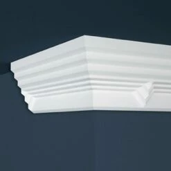 Marbet | Stuckleiste "B-38" | Styropor Deckenleiste | 70 X 136 X 2000 Mm | Polystyrol Leiste | Weiß -Profistuck Verkäufe MARBET B38 1 1280x1280