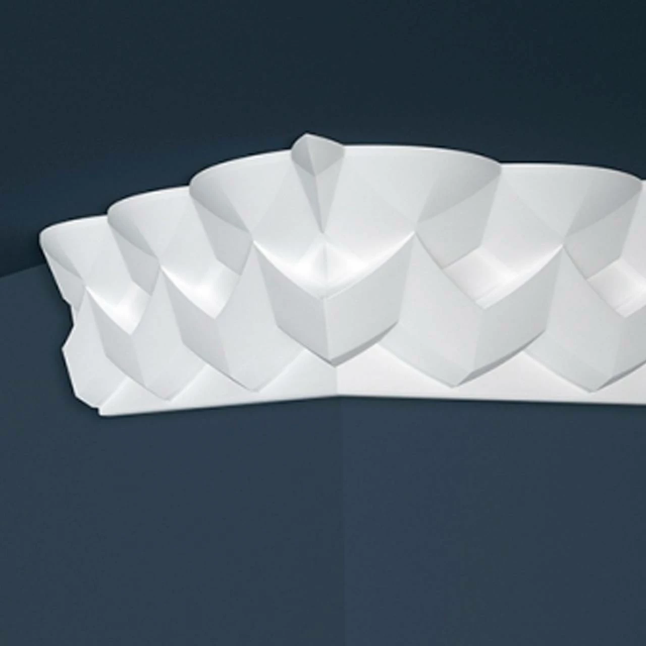 Marbet | Stuckleiste "B-41" | Styropor Deckenleiste | 47 X 121 X 2000 Mm | Polystyrol Leiste | Weiß 6 Marbet | Stuckleiste "B-41" | Styropor Deckenleiste | 47 X 121 X 2000 Mm | Polystyrol Leiste | Weiß – Bild 4