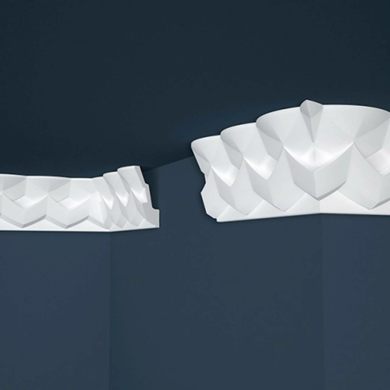 Marbet | Stuckleiste "B-41" | Styropor Deckenleiste | 47 X 121 X 2000 Mm | Polystyrol Leiste | Weiß 7 Marbet | Stuckleiste "B-41" | Styropor Deckenleiste | 47 X 121 X 2000 Mm | Polystyrol Leiste | Weiß – Bild 5