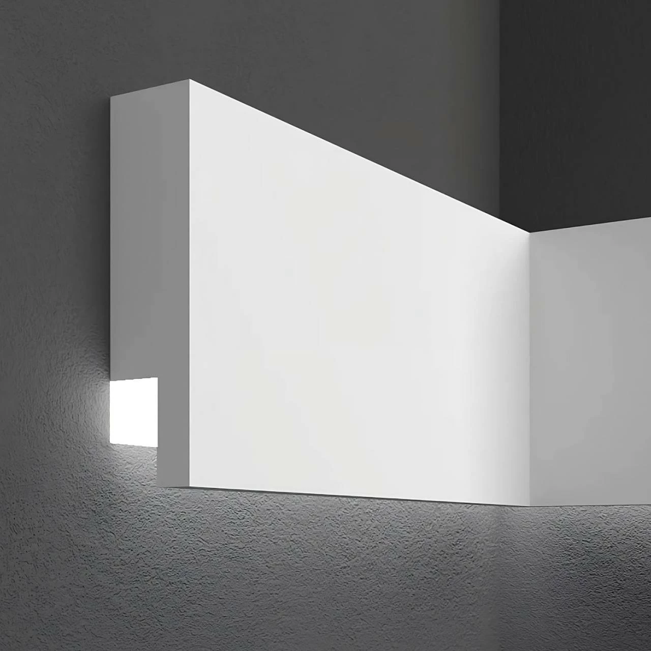 Elite Decor | Fassadenprofil "MC303" | Fassadenstuck Mit LED | 30 X 110 X 2000 Mm | Unbeschichtet 3 Elite Decor | Fassadenprofil "MC303" | Fassadenstuck Mit LED | 30 X 110 X 2000 Mm | Unbeschichtet