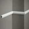 PROVISTON | Zierleiste "NE002" | 18 X 40 X 2000 Mm | Weiß | Wandleiste | Wanddekoration | Hochwertig -Profistuck Verkäufe MD002 1 1280x1280