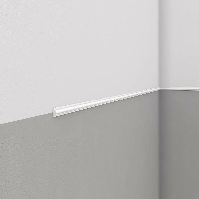 PROVISTON Zierleiste "NE003" 10 X 22 X 2000 Mm Weiß Wandleiste Wanddekoration Hochwertig 5 PROVISTON Zierleiste "NE003" 10 X 22 X 2000 Mm Weiß Wandleiste Wanddekoration Hochwertig – Bild 3