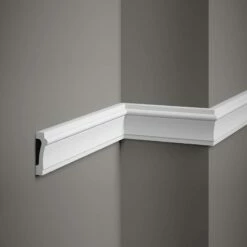PROVISTON | Zierleiste "NE007" | 23 X 73 X 2000 Mm | Weiß | Wandleiste | Wanddekoration | Hochwertig -Profistuck Verkäufe MD007 4 1280x1280