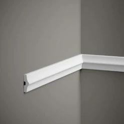 PROVISTON | Zierleiste "NE026" | 15 X 45 X 2000 Mm | Weiß | Wandleiste | Wanddekoration | Hochwertig -Profistuck Verkäufe MD026 4 1280x1280