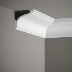 Mardom Deckenleiste MD110 Polyforce 106 X 89 X 2000 Mm Weiß Vorhangleiste Lichtleiste -Profistuck Verkäufe MD110 03 1280x1280