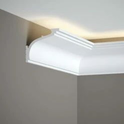 Mardom Deckenleiste MD110 Polyforce 106 X 89 X 2000 Mm Weiß Vorhangleiste Lichtleiste -Profistuck Verkäufe MD110 05 1280x1280