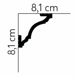Mardom Deckenleiste MD213 Polyforce 81 X 81 X 2000 Mm Weiß Stuckleiste 13 Mardom Deckenleiste MD213 Polyforce 81 X 81 X 2000 Mm Weiß Stuckleiste -Profistuck Verkäufe MD213 06 1280x1280