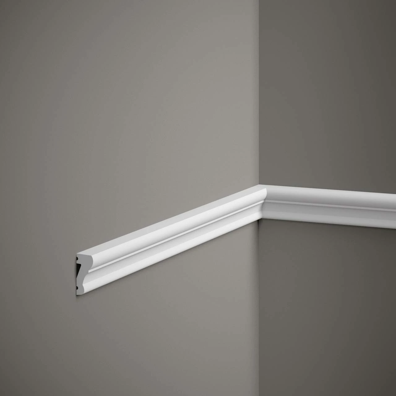 PROVISTON Zierleiste "NE318" 15 X 33 X 2000 Mm Weiß Wandleiste Wanddekoration Hochwertig 3 PROVISTON Zierleiste "NE318" 15 X 33 X 2000 Mm Weiß Wandleiste Wanddekoration Hochwertig