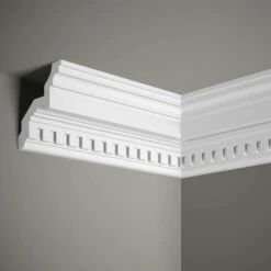 Mardom Deckenleiste MDA046 Profoam 120 X 107 X 2000 Mm Weiß Stuckleiste Ornament