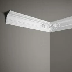 Mardom Deckenleiste MDA113 Profoam 178 X 170 X 2000 Mm Weiß Stuckecke Mit Motiv