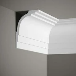 Mardom Deckenleiste MDB104 Profoam 124 X 165 X 2000 Mm Weiß Stuckleiste Modern