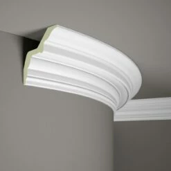 Mardom Flexible Deckenleiste MDB169F Profoam 126 X 124 X 2000 Mm Weiß Stuckleiste Biegsam -Profistuck Verkäufe MDB169F 03 1280x1280