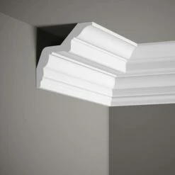 Mardom Deckenleiste MDB169 Profoam 126 X 124 X 2000 Mm Weiß Stuckleiste