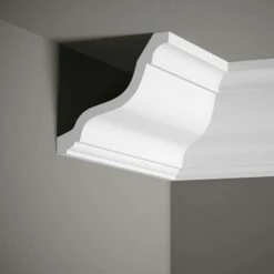 Mardom Deckenleiste MDB214 Profoam 146 X 145 X 2000 Mm Weiß Stuckleiste Elegant