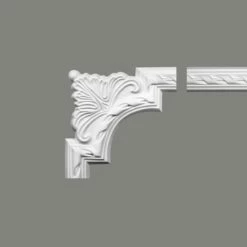 Mardom Eckstück Für Wandleiste MDC252 Profoam 54 X 23 X 240 Mm Weiß Stuckprofil Stuckleiste