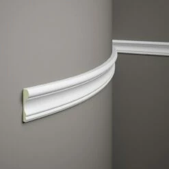 Mardom Flexible Wandleiste MDD311F Profoam 25 X 85 X 2000 Mm Weiß Zierleiste Biegsam -Profistuck Verkäufe MDD311F 03 1280x1280