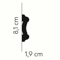 Mardom Wandleiste MDD339 Profoam 19 X 81 X 2000 Mm Weiß Zierleiste Modern 5 Mardom Wandleiste MDD339 Profoam 19 X 81 X 2000 Mm Weiß Zierleiste Modern -Profistuck Verkäufe MDD339 02 1280x1280