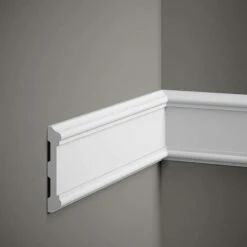 Mardom Wandleiste MDD410 Profoam 20 X 108 X 2000 Mm Weiß Zierleiste Glatt