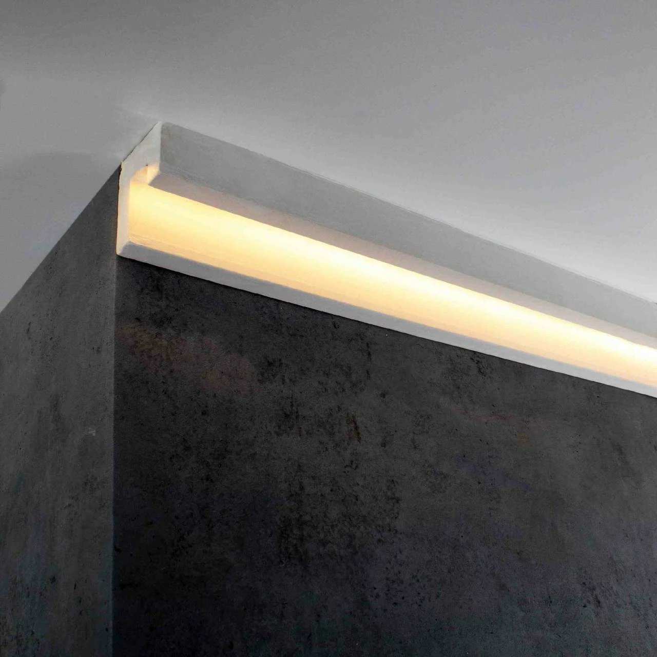 PROVISTON | Gipsleiste "ML-71" | Echter Gipsstuck | 60 X 62 X 1000 Mm | Lichtleiste | Stuckleiste 4 PROVISTON | Gipsleiste "ML-71" | Echter Gipsstuck | 60 X 62 X 1000 Mm | Lichtleiste | Stuckleiste – Bild 2