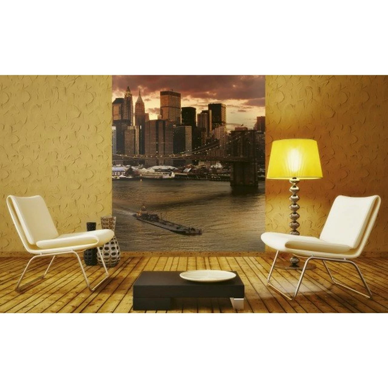 Dimex | Dimex Line | MS-2-0002 | Fototapete | Vlies | Versch. Größen | New York | Orange 4 Dimex | Dimex Line | MS-2-0002 | Fototapete | Vlies | Versch. Größen | New York | Orange – Bild 2