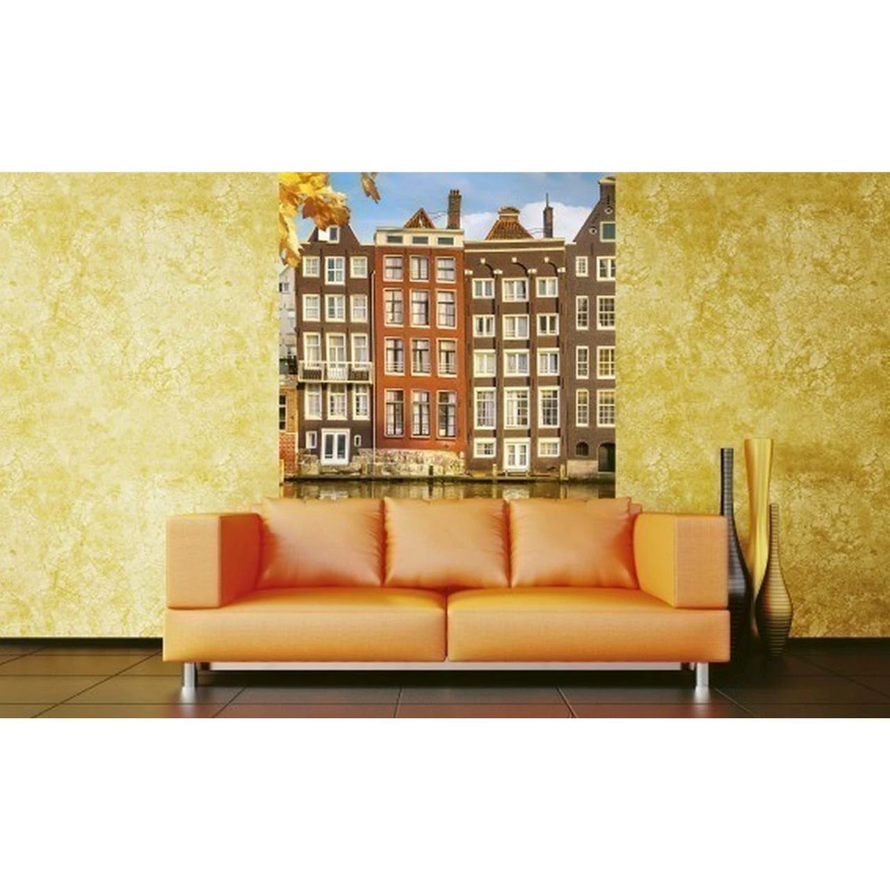 Dimex | Dimex Line | MS-2-0024 | Fototapete | Vlies | Versch. Größen | Sonstige Metropolen | Orange 4 Dimex | Dimex Line | MS-2-0024 | Fototapete | Vlies | Versch. Größen | Sonstige Metropolen | Orange – Bild 2