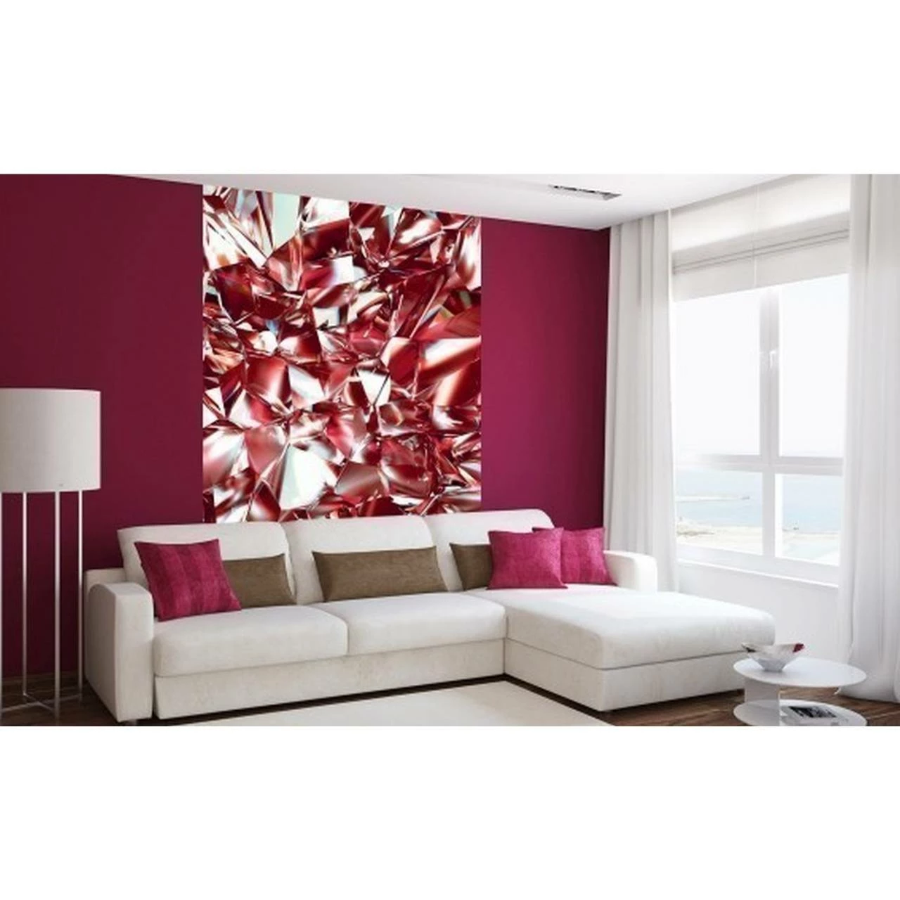 Dimex | Dimex Line | MS-2-0281 | Fototapete | Vlies | Versch. Größen | Abstrakt | Rot 4 Dimex | Dimex Line | MS-2-0281 | Fototapete | Vlies | Versch. Größen | Abstrakt | Rot – Bild 2