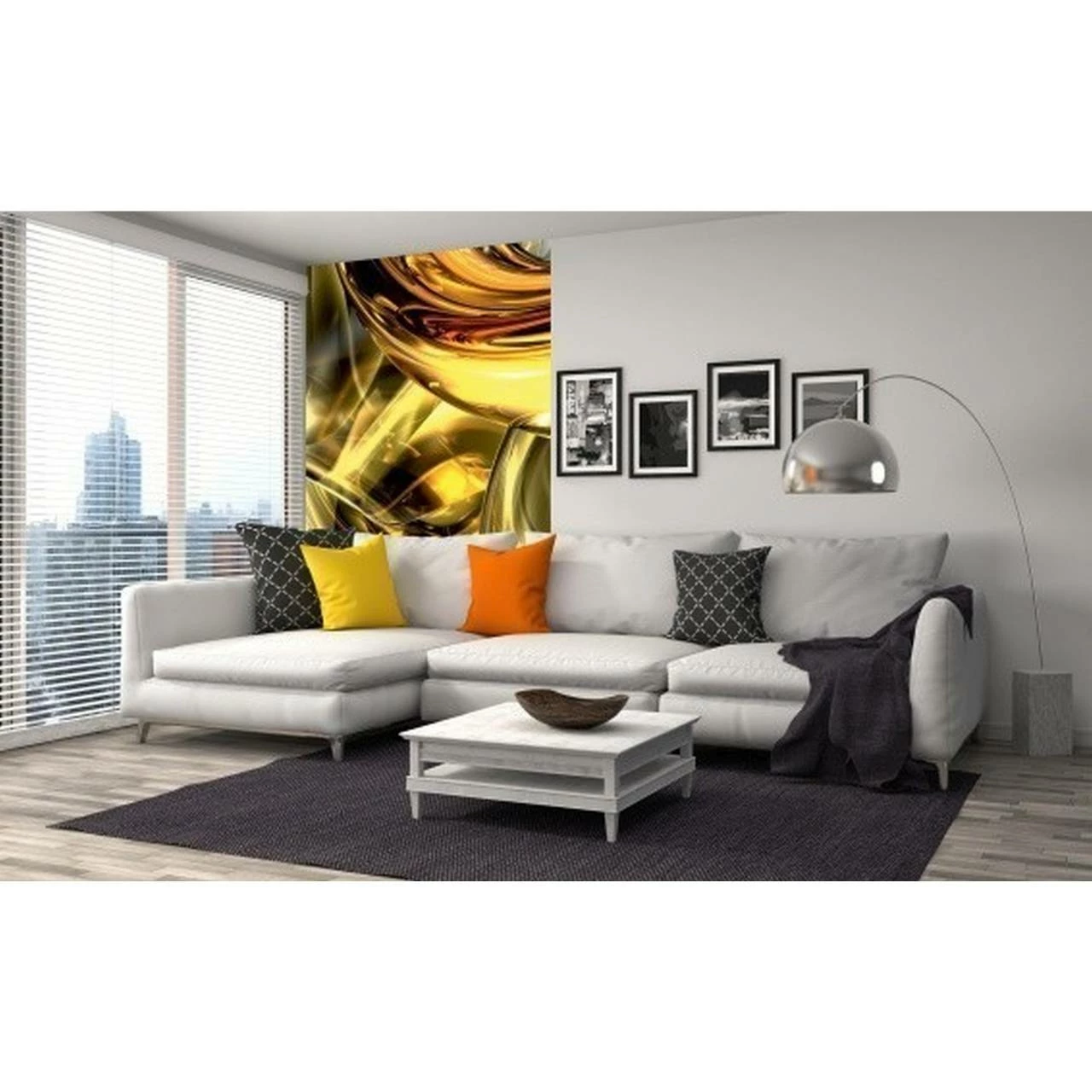 Dimex | Dimex Line | MS-2-0291 | Fototapete | Vlies | Versch. Größen | Abstrakt | Gelb 4 Dimex | Dimex Line | MS-2-0291 | Fototapete | Vlies | Versch. Größen | Abstrakt | Gelb – Bild 2