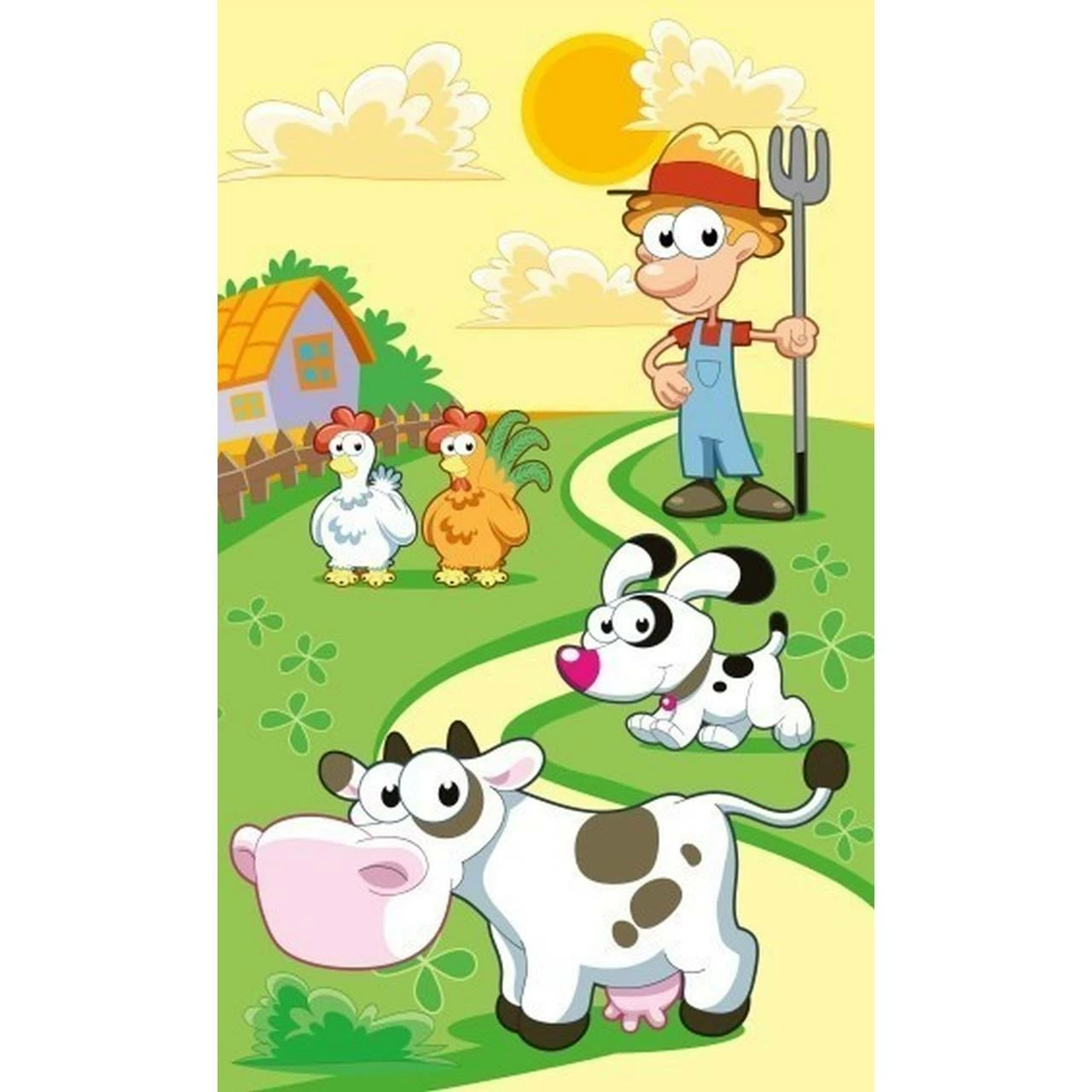 Dimex | Dimex Line | MS-2-0334 | Fototapete | Vlies | Versch. Größen | Kinderzimmer | Grün 3 Dimex | Dimex Line | MS-2-0334 | Fototapete | Vlies | Versch. Größen | Kinderzimmer | Grün