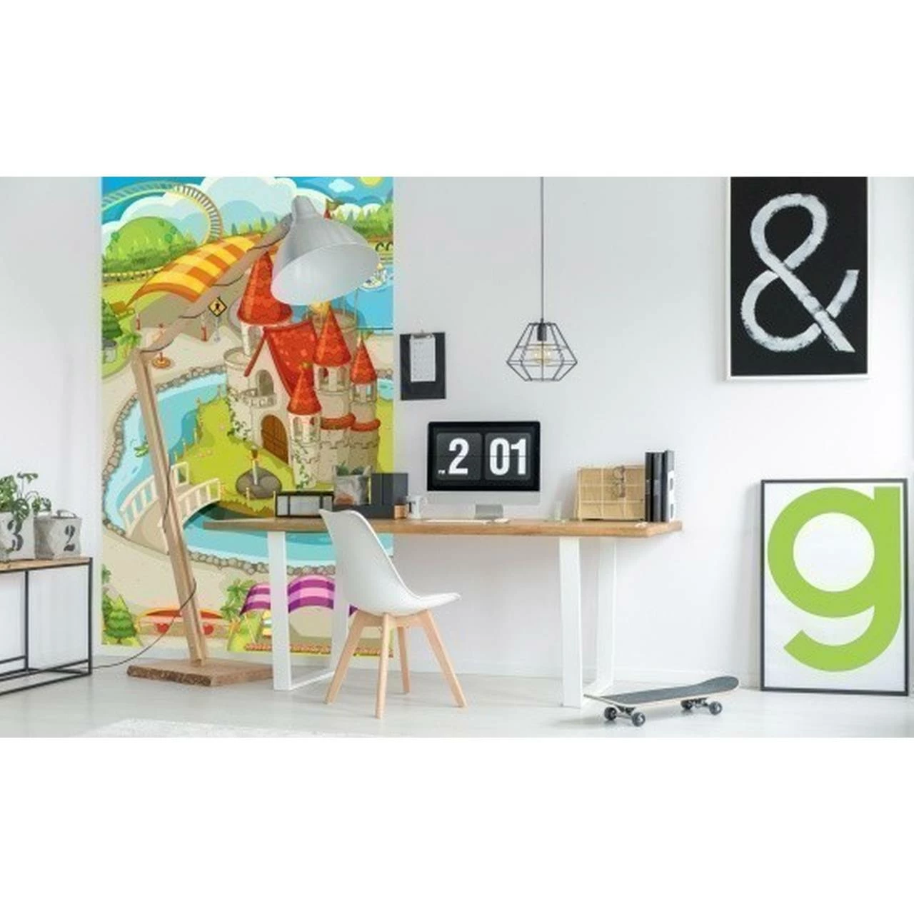 Dimex | Dimex Line | MS-2-0337 | Fototapete | Vlies | Versch. Größen | Kinderzimmer | Grün 4 Dimex | Dimex Line | MS-2-0337 | Fototapete | Vlies | Versch. Größen | Kinderzimmer | Grün – Bild 2