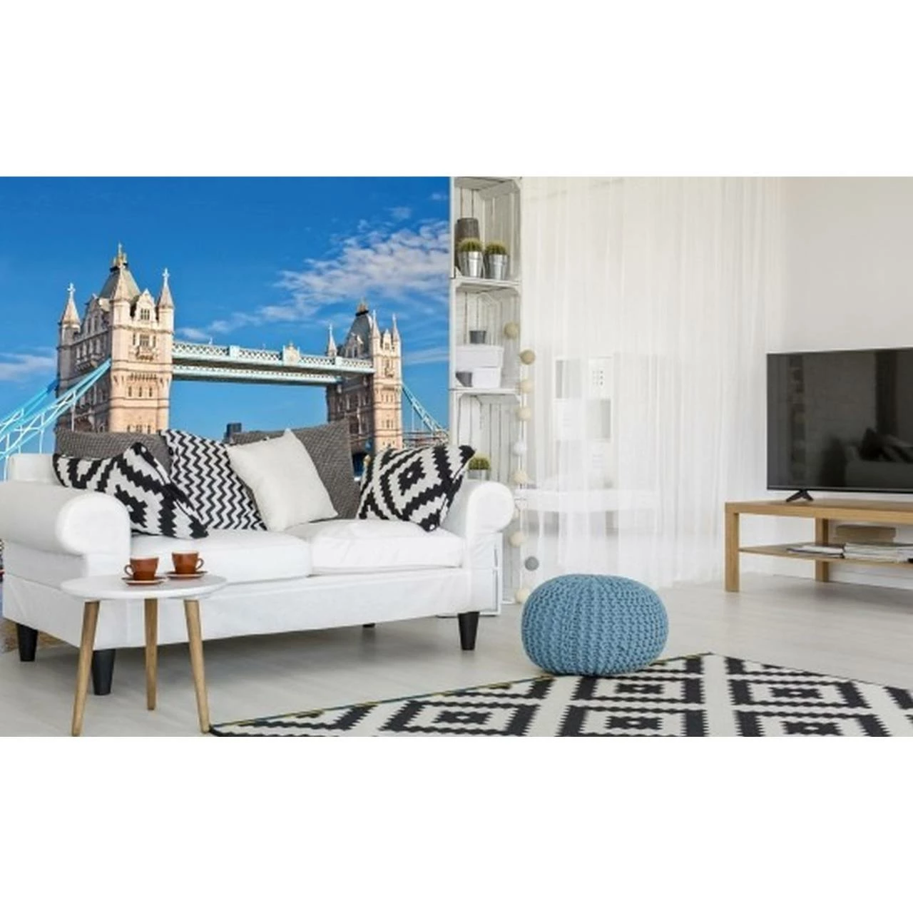 Dimex | Dimex Line | MS-3-0019 | Fototapete | Vlies | Versch. Größen | London | Blau 4 Dimex | Dimex Line | MS-3-0019 | Fototapete | Vlies | Versch. Größen | London | Blau – Bild 2