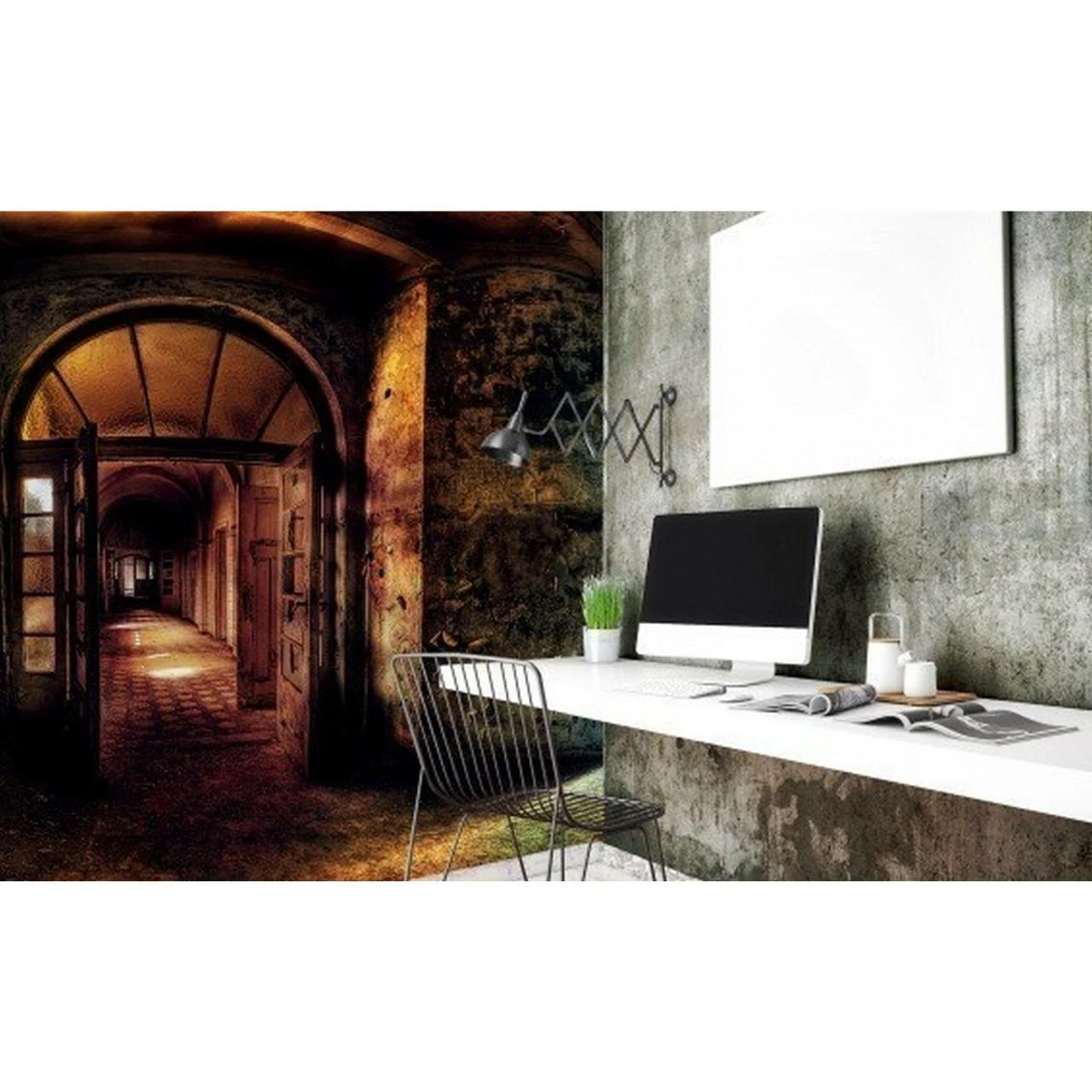 Dimex | Dimex Line | MS-3-0044 | Fototapete | Vlies | Versch. Größen | Architektur & Gebäude | Gelb 4 Dimex | Dimex Line | MS-3-0044 | Fototapete | Vlies | Versch. Größen | Architektur & Gebäude | Gelb – Bild 2