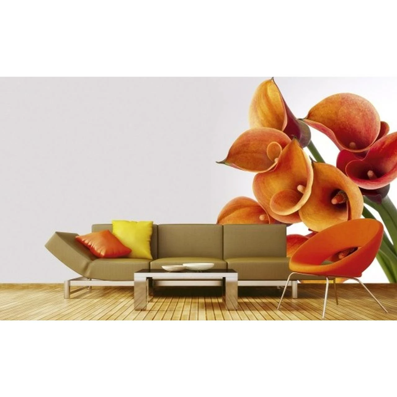 Dimex | Dimex Line | MS-3-0152 | Fototapete | Vlies | Versch. Größen | Wald & Pflanzen | Orange 4 Dimex | Dimex Line | MS-3-0152 | Fototapete | Vlies | Versch. Größen | Wald & Pflanzen | Orange – Bild 2